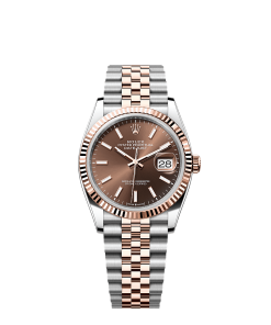 Rolex Datejust 36  36 mm  Oystersteel and Everose gold 126231-0043