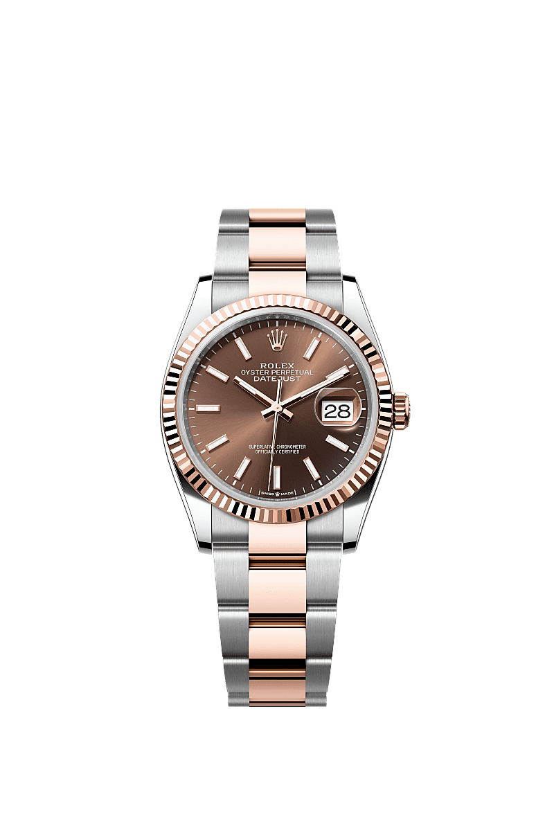 Rolex Datejust 36 36 mm Oystersteel and Everose gold 126231-0044