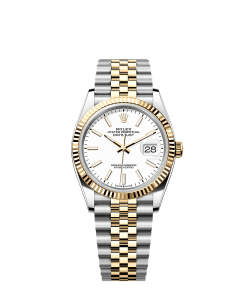 Rolex Datejust 36  36 mm  Oystersteel and yellow gold 126233-0019