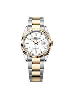 Rolex Datejust 36  36 mm  Oystersteel and yellow gold 126233-0020
