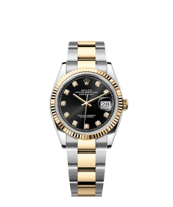 Rolex Datejust 36  36 mm  Oystersteel and yellow gold 126233-0022