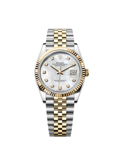 Rolex Datejust 36  36 mm  Oystersteel and yellow gold 126233-0023