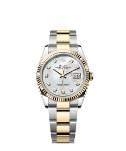 Rolex Datejust 36  36 mm  Oystersteel and yellow gold 126233-0024