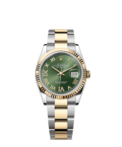 Rolex Datejust 36  36 mm  Oystersteel and yellow gold 126233-0026