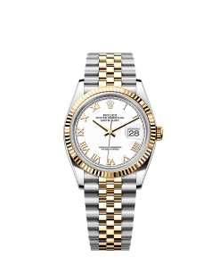 Rolex Datejust 36  36 mm  Oystersteel and yellow gold 126233-0029