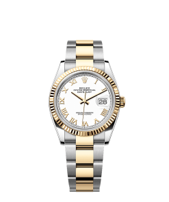 Rolex Datejust 36  36 mm  Oystersteel and yellow gold 126233-0030