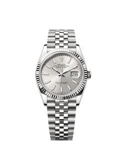 Rolex Datejust 36  36 mm  Oystersteel and white gold 126234-0013
