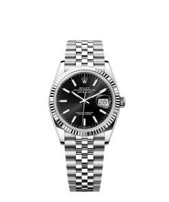 Rolex Datejust 36  36 mm  Oystersteel and white gold 126234-0015