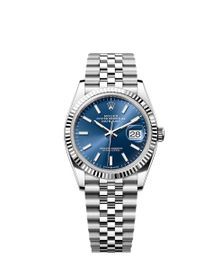 Rolex Datejust 36  36 mm  Oystersteel and white gold 126234-0017
