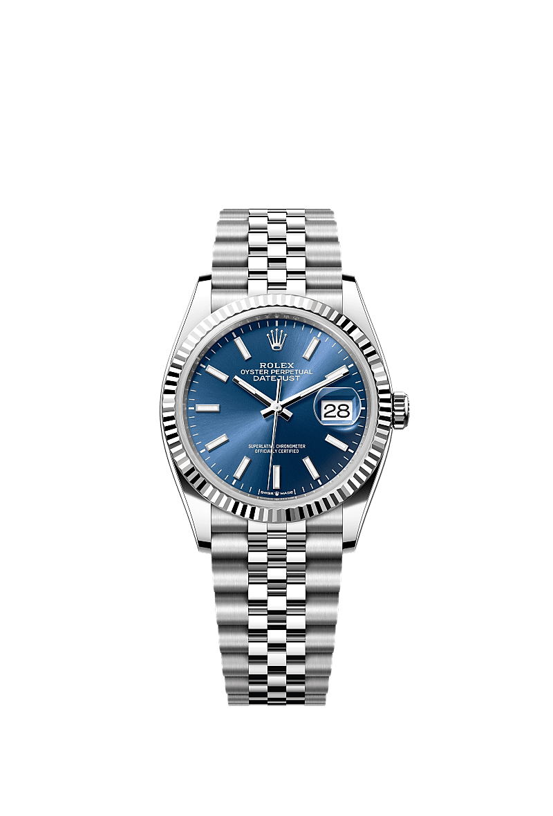 Rolex Datejust 36 36 mm Oystersteel and white gold 126234-0017