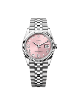 Rolex Datejust 36  36 mm  Oystersteel and white gold 126234-0031