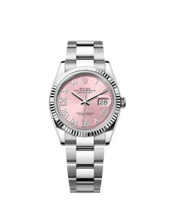 Rolex Datejust 36  36 mm  Oystersteel and white gold 126234-0032