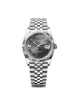 Rolex Datejust 36  36 mm  Oystersteel and white gold 126234-0045