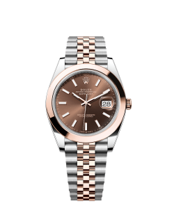Rolex Datejust 41  41 mm  Oystersteel and Everose gold 126301-0002