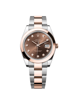 Rolex Datejust 41  41 mm  Oystersteel and Everose gold 126301-0003