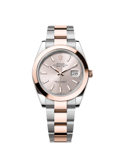 Rolex Datejust 41  41 mm  Oystersteel and Everose gold 126301-0009
