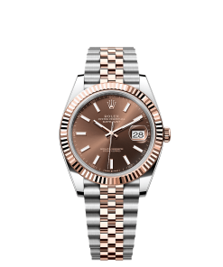Rolex Datejust 41 41 mm Oystersteel and Everose gold 126331-0002