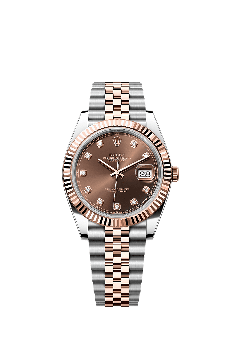Rolex Datejust 41 41 mm Oystersteel and Everose gold 126331-0004