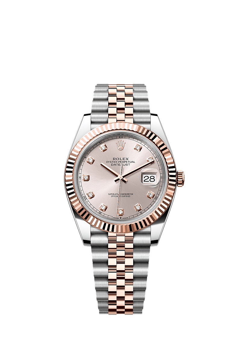 Rolex Datejust 41 41 mm Oystersteel and Everose gold 126331-0008