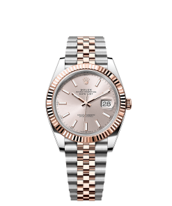 Rolex Datejust 41 41 mm Oystersteel and Everose gold 126331-0010