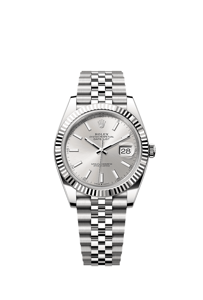 Rolex Datejust 41 41 mm Oystersteel and white gold 126334-0004