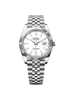 Rolex Datejust 41 41 mm Oystersteel and white gold 126334-0010