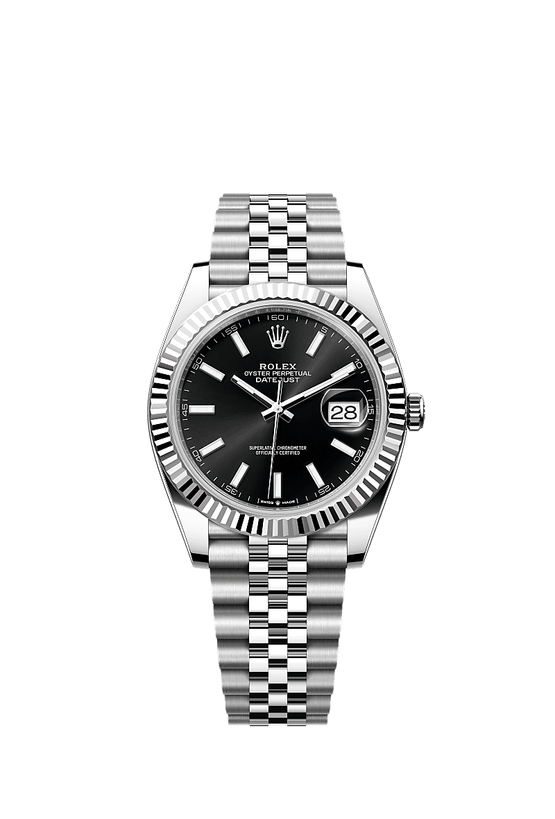 Rolex Datejust 41 41 mm Oystersteel and white gold 126334-0018