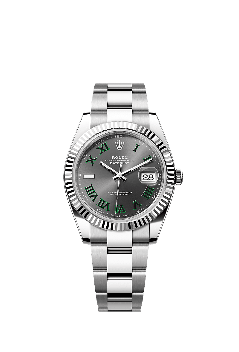 Rolex Datejust 41 41 mm Oystersteel and white gold 126334-0021