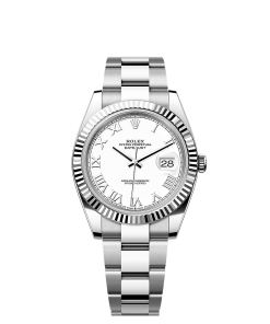 Rolex Datejust 41  41 mm  Oystersteel and white gold 126334-0023