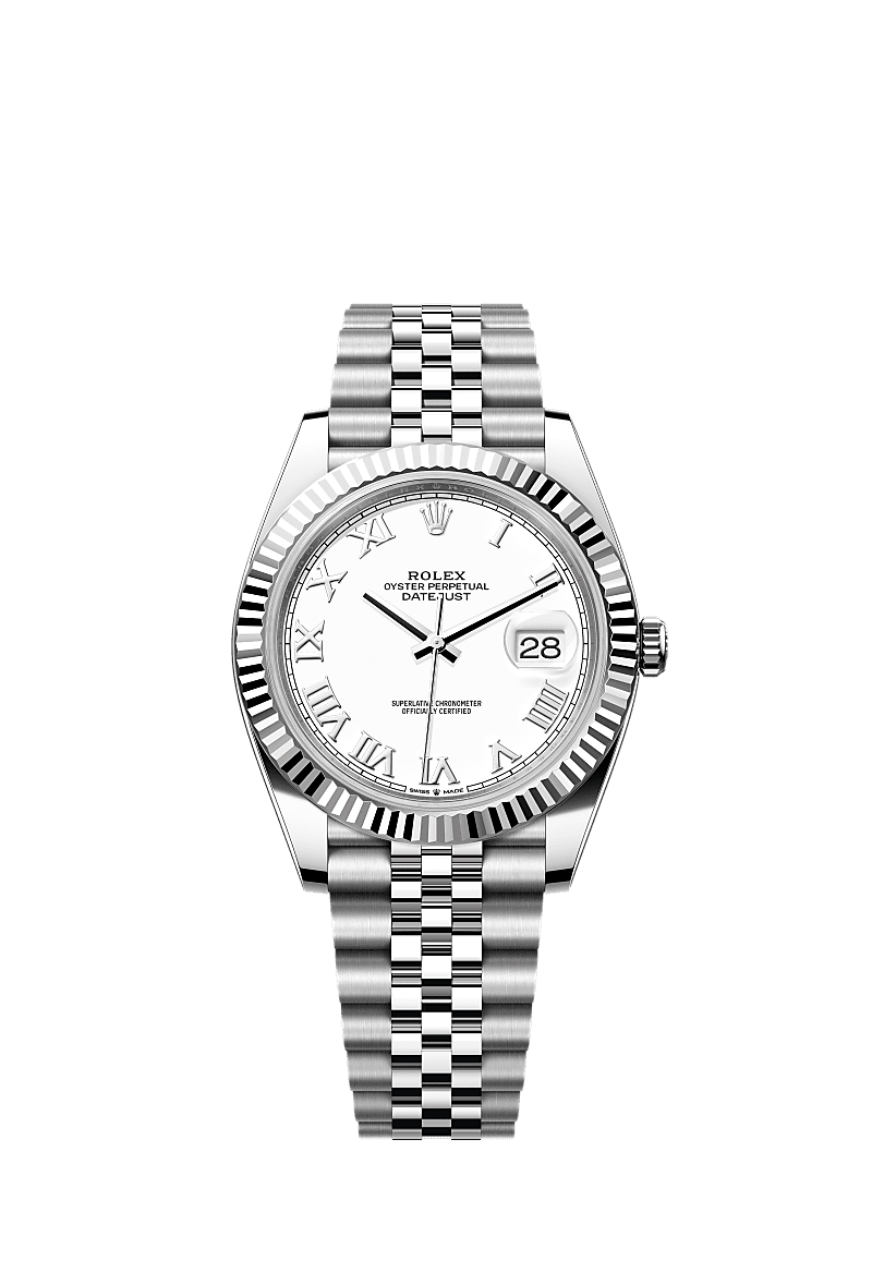 Rolex Datejust 41 41 mm Oystersteel and white gold 126334-0024