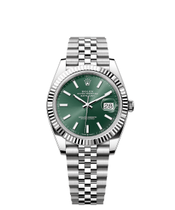 Rolex Datejust 41  41 mm  Oystersteel and white gold 126334-0028