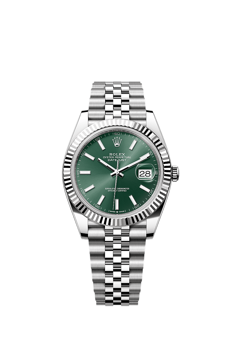 Rolex Datejust 41 41 mm Oystersteel and white gold 126334-0028