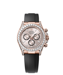 Rolex Cosmograph Daytona  40 mm  Everose gold and diamonds 126535tbr-0002