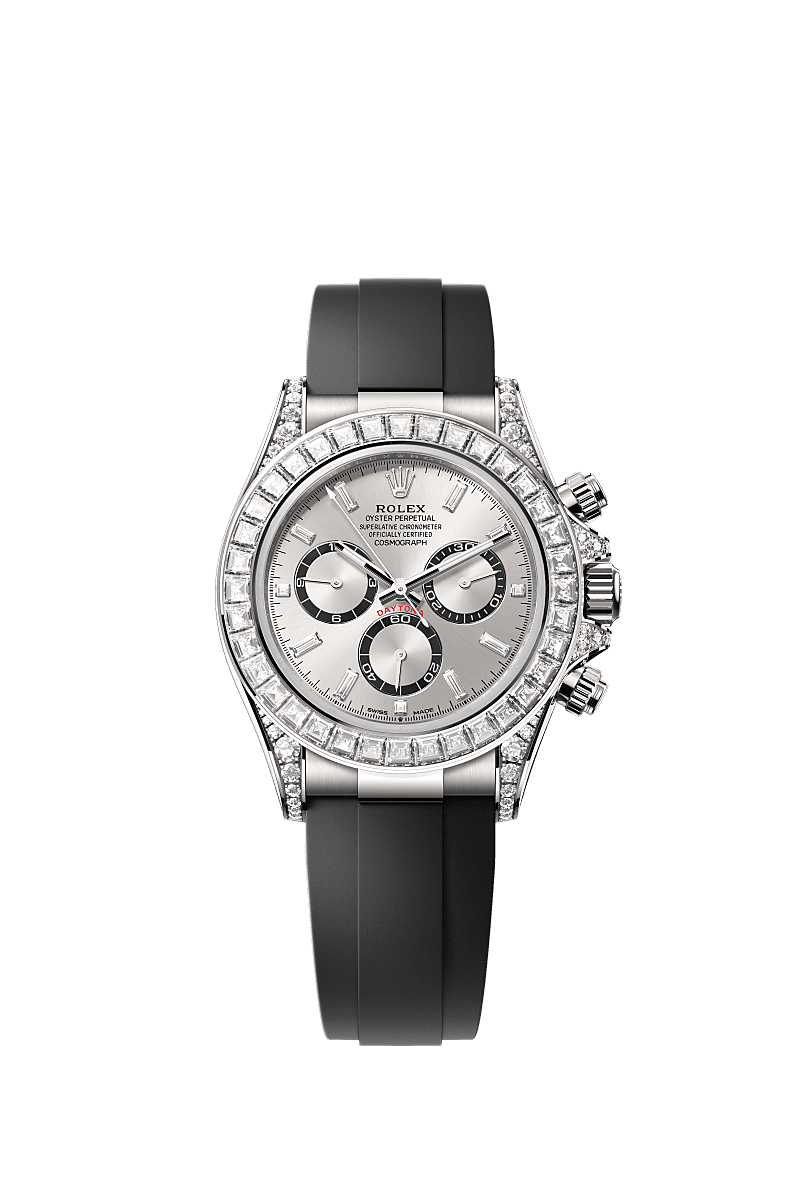Rolex Cosmograph Daytona 40 mm white gold and diamonds 126539tbr-0002