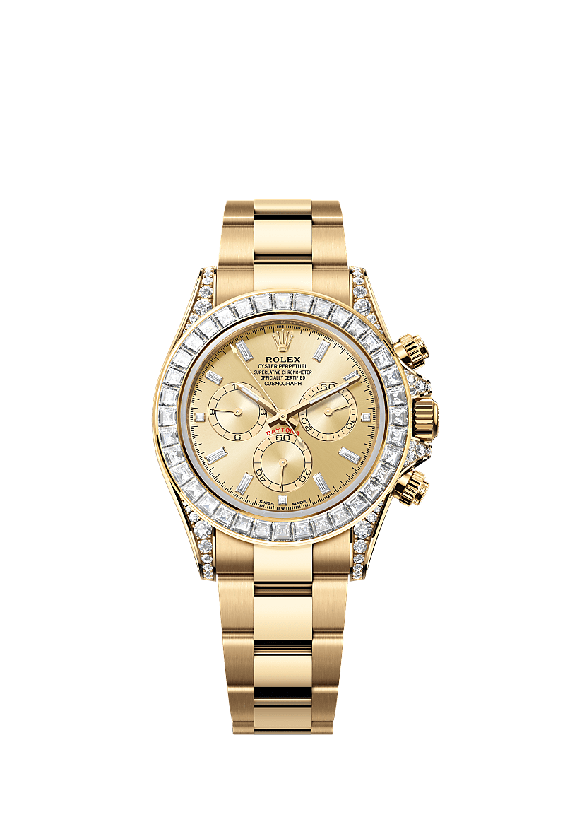 Rolex Cosmograph Daytona 40 mm yellow gold and diamonds 126598tbr-0001