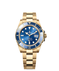 Rolex Submariner Date  41 mm  yellow gold 126618lb-0002
