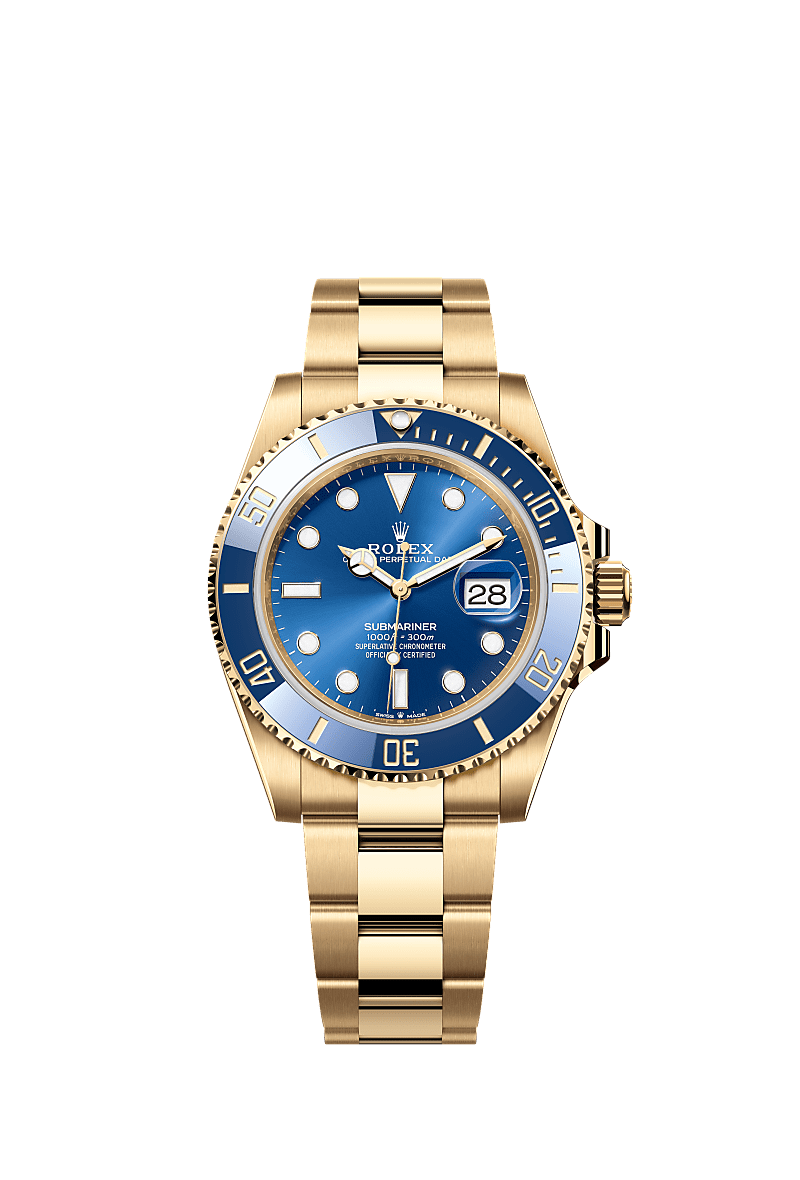 Rolex Submariner Date 41 mm yellow gold 126618lb-0002