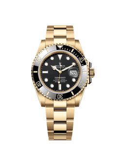 Rolex Submariner Date  41 mm  yellow gold 126618ln-0002
