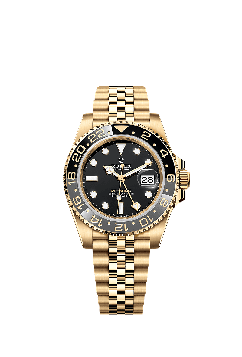 Rolex GMT-Master II 40 mm yellow gold 126718grnr-0001