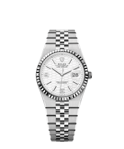 Rolex Land-Dweller 36  36 mm  Oystersteel and white gold 127234-0001