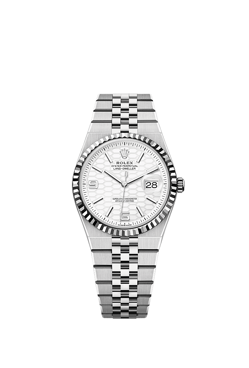 Rolex Land-Dweller 36 36 mm Oystersteel and white gold 127234-0001