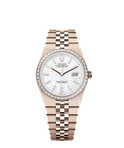 Rolex Land-Dweller 36  36 mm  Everose gold and diamonds 127285tbr-0002