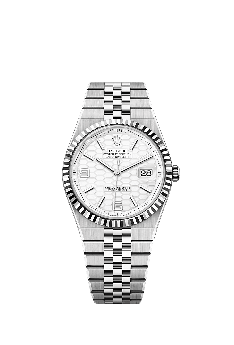 Rolex Land-Dweller 40 40 mm Oystersteel and white gold 127334-0001