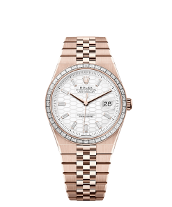 Rolex Land-Dweller 40  40 mm  Everose gold and diamonds 127385tbr-0003