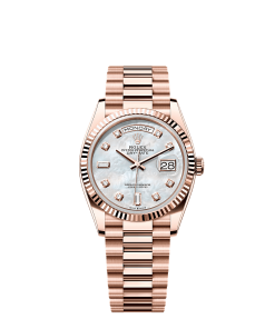 Rolex Day-Date 36  36 mm  Everose gold 128235-0029