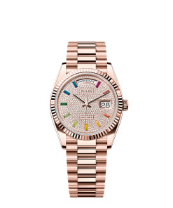 Rolex Day-Date 36  36 mm  Everose gold 128235-0039