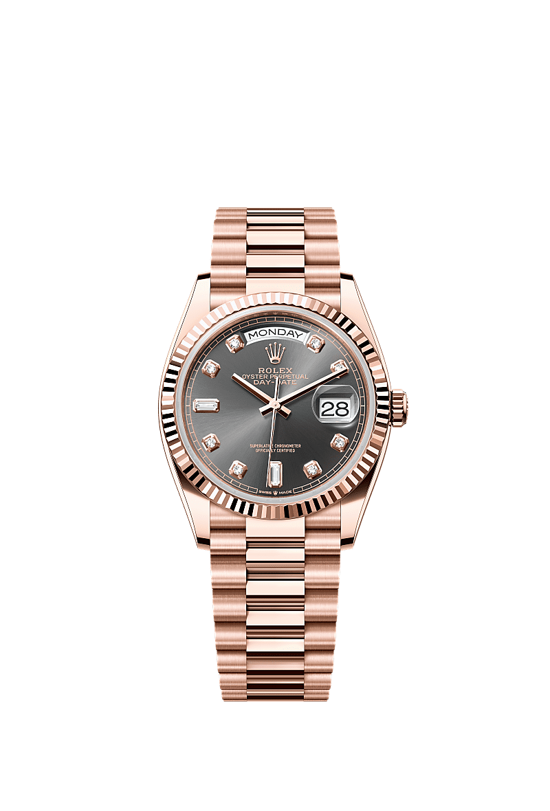 Rolex Day-Date 36 36 mm Everose gold 128235-0050