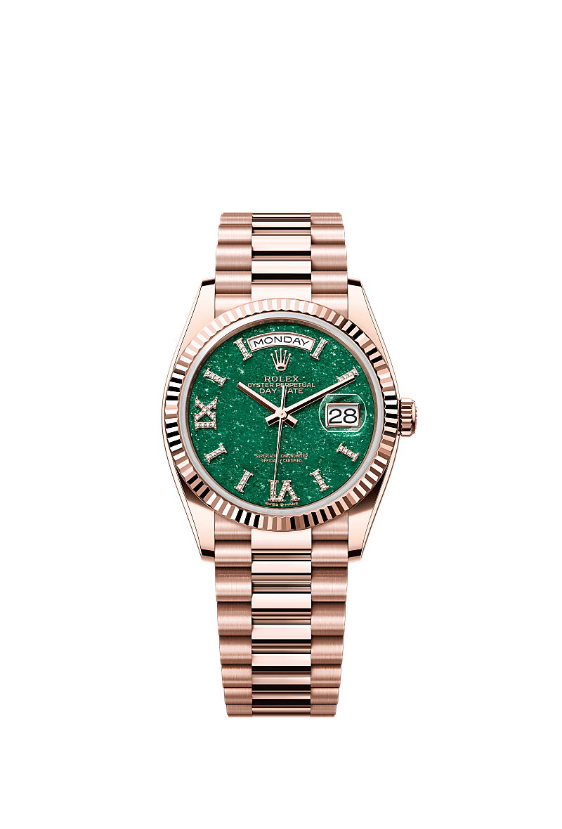 Rolex Day-Date 36 36 mm Everose gold 128235-0068