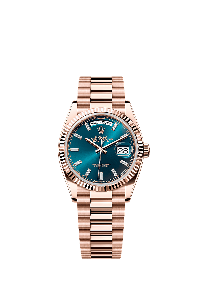 Rolex Day-Date 36 36 mm Everose gold 128235-0085
