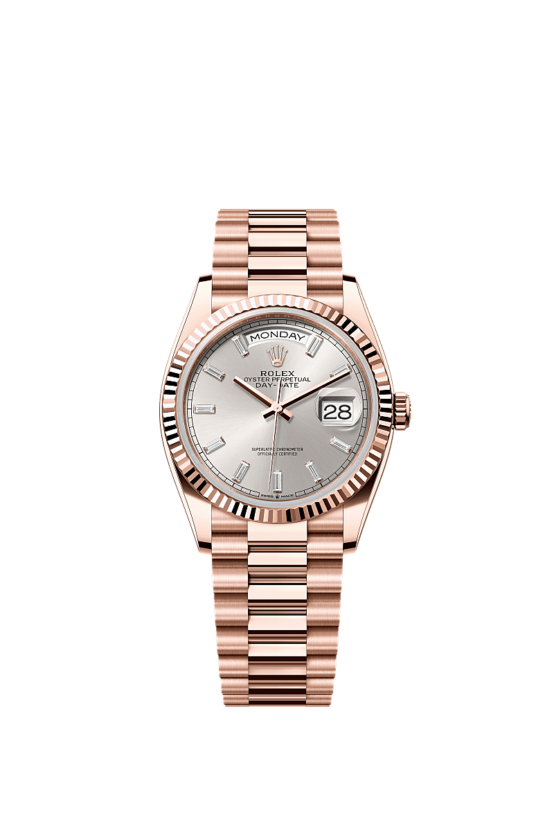 Rolex Day-Date 36 36 mm Everose gold 128235-0087